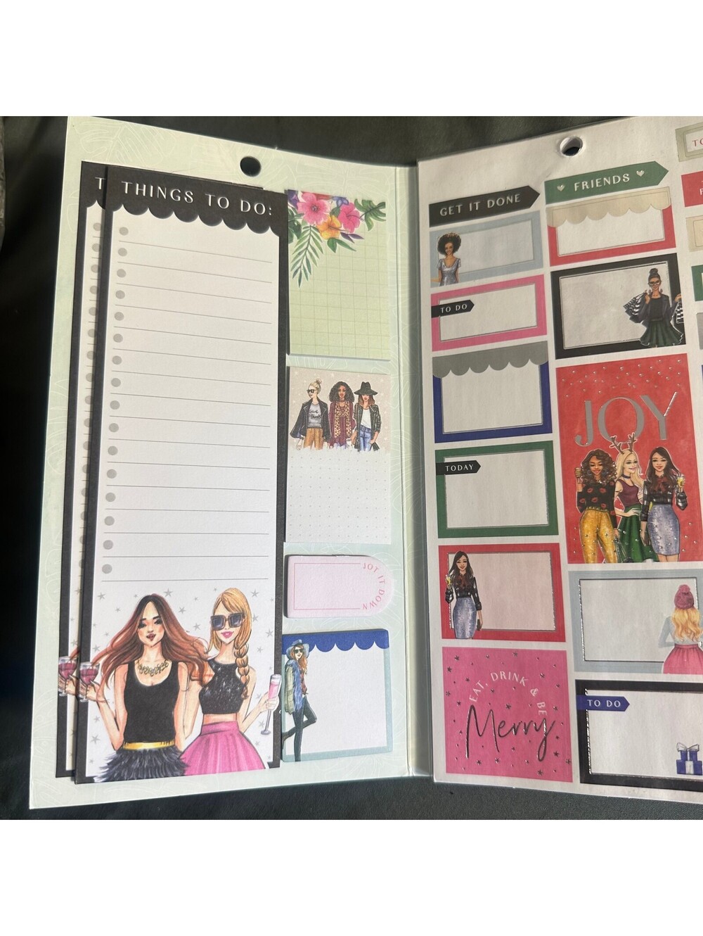 The Happy Planner Rongrong Accessory Book Stickers Notes - Picture 2 of 9